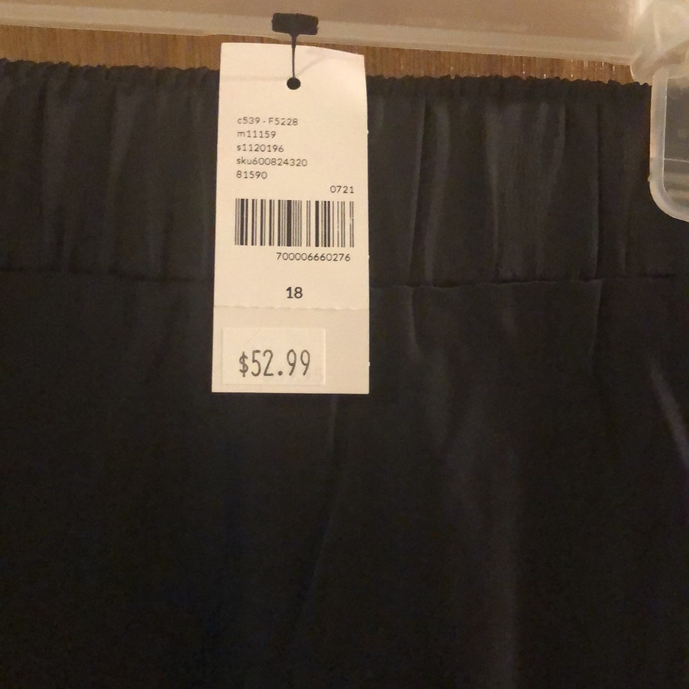 NWT Lane Bryant Satin Slip Skirt HOLIDAY piece - Picture 3 of 4